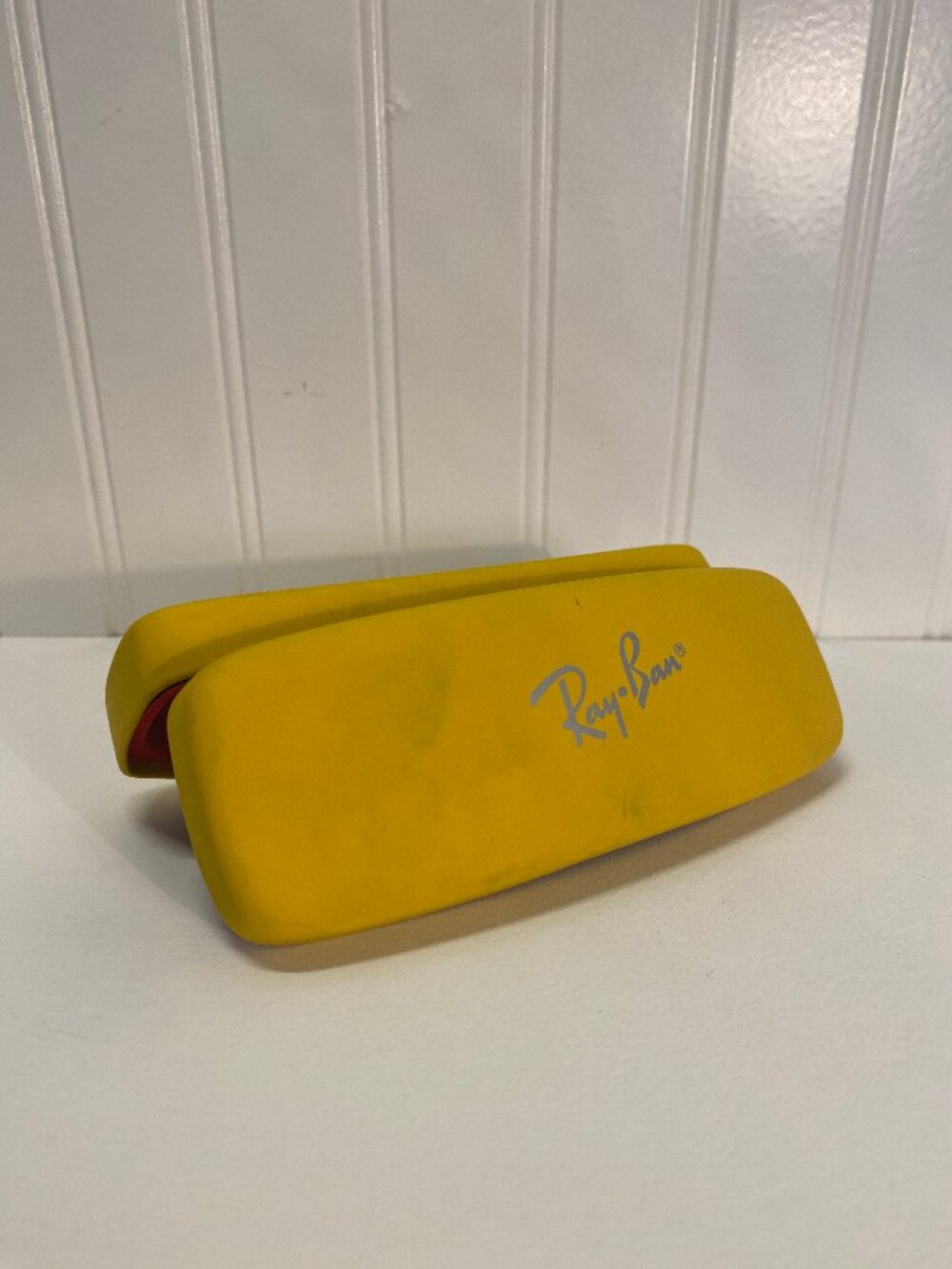 Ray-Ban - Hard Clamshell Case - Yellow and Red - no glasses included!!